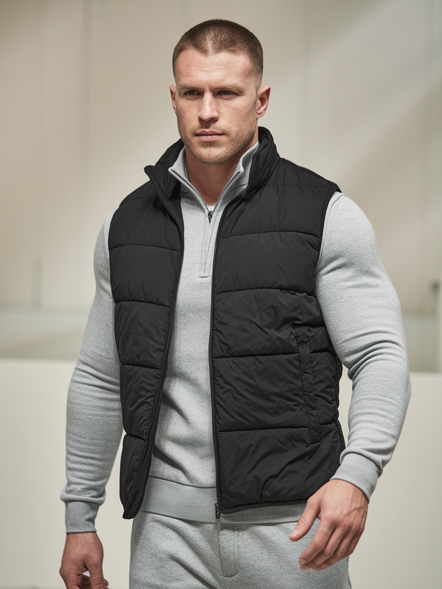 Pure Milano - Body Warmer Black